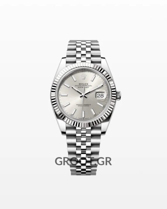 Rolex Datejust Steel Silver Dial Jubille 41Mm