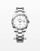 Rolex Datejust Steel White Dial Oyster 41Mm