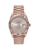 Rolex Day-Date Everose Gold Sundust Dial Roman 40Mm