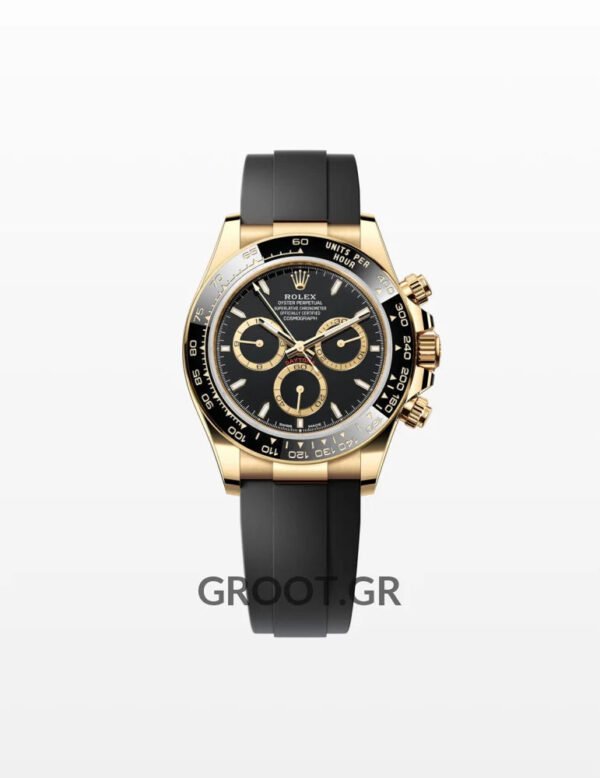 Rolex Daytona Black Dial Oysterflex 40Mm