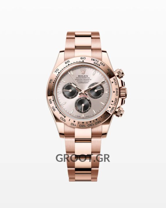 Rolex Daytona Rose Gold Pink Black Dial 40Mm