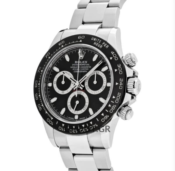 Rolex Daytona Steel Black Dial Ceramic Bezel 40Mm