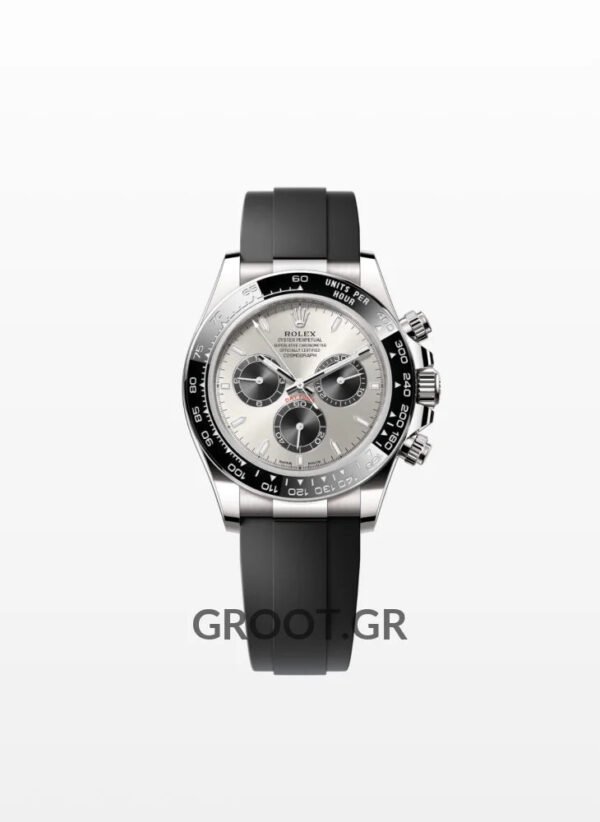 Rolex Daytona Steel Grey Dial Oysterflex Strap 40Mm