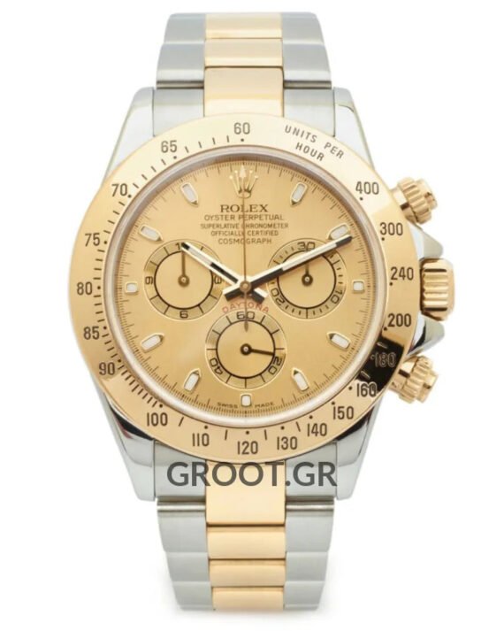 Rolex Daytona Two Tone Champagne Dial 40Mm