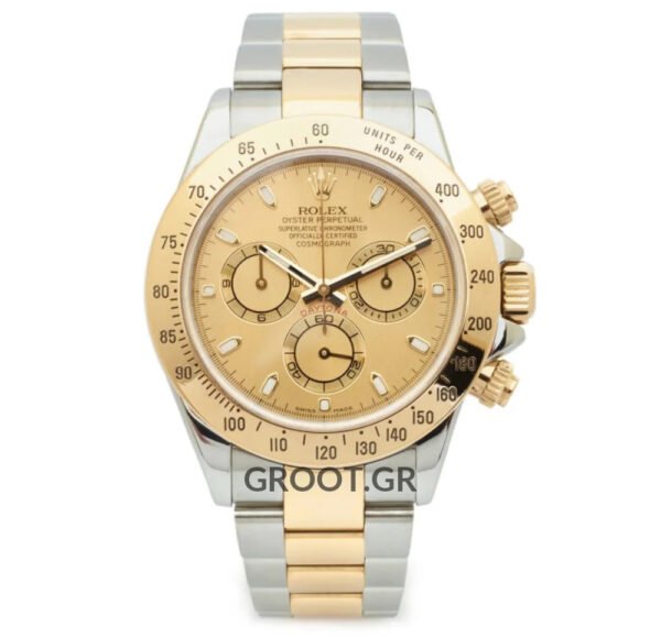 Rolex Daytona Two Tone Champagne Dial 40Mm