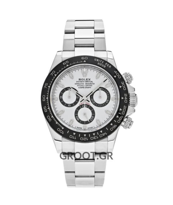 Rolex Daytona White Dial Ceramic Bezel 40Mm