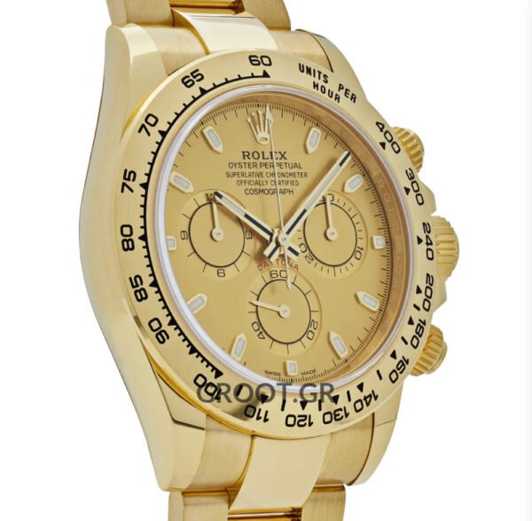 Rolex Daytona Yellow Gold Champagne Dial 40Mm