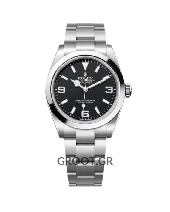 Rolex Explorer Black Dial 40Mm