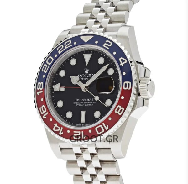 Rolex Gmt-Master Ii Pepsi Black Dial Jubilee 40Mm