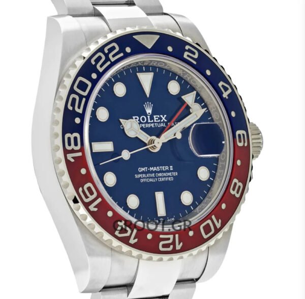 Rolex Gmt-Master Ii Pepsi White Gold Blue Dial 40Mm