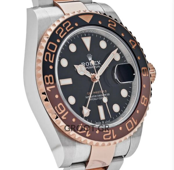 Rolex Gmt-Master Ii Rootbeer Two Tone Black Dial 40Mm