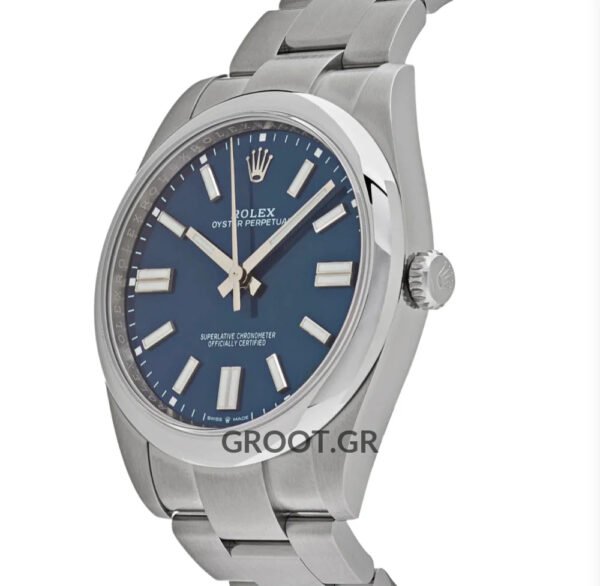 Rolex Oyster Perpetual Blue Dial 41Mm