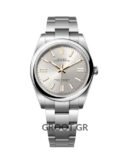 Rolex Oyster Perpetual Stainless Steel Silver Dial 41Mm