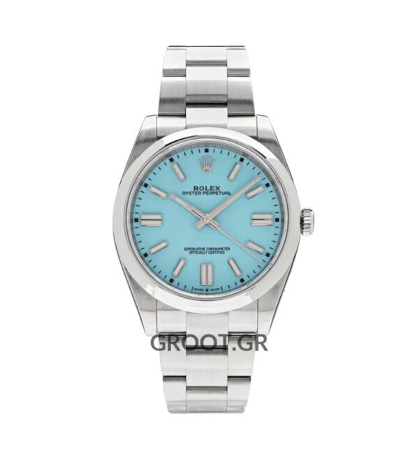 Rolex Oyster Perpetual Tiffany Dial 41Mm