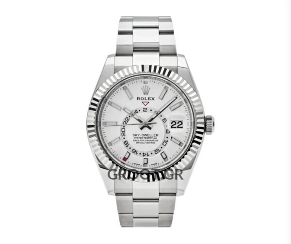 Rolex Sky-Dweller Steel & White Gold Dial 42Mm