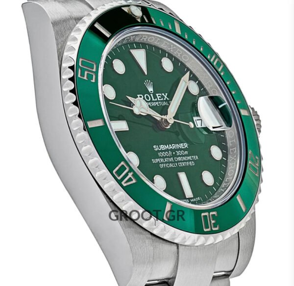 Rolex Submariner Date Green Hulk Ceramic Bezel 41Mm