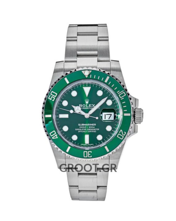 Rolex Submariner Date Green Hulk Ceramic Bezel 41Mm