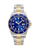 Rolex Submariner Date Twotone Yellow Gold Blue Dial 41Mm