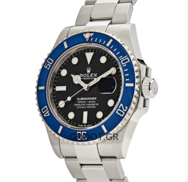 Rolex Submariner Smurf Black Ceramic Blue Bezel 41Mm